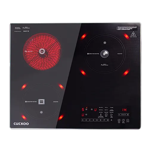 CUCKOO INDUCTRIO hybrid induction hob 3-zone Malaysia